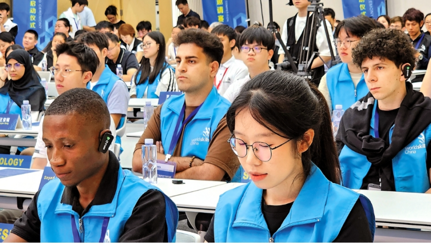 Global Competitors Flock to Skills Contest in Shenzhen