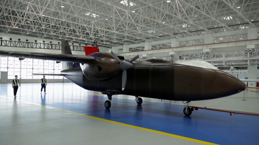 China Unveils Next-Generation Twin-Engine Unmanned Transport Aircraft