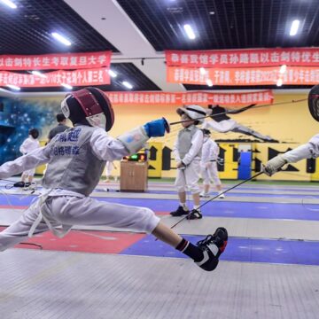 Chinese Olympic Stars Spark Surge in Youth Sports Participation