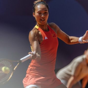 Zheng Qinwen Makes Olympic History as First Asian-Born Singles Finalist